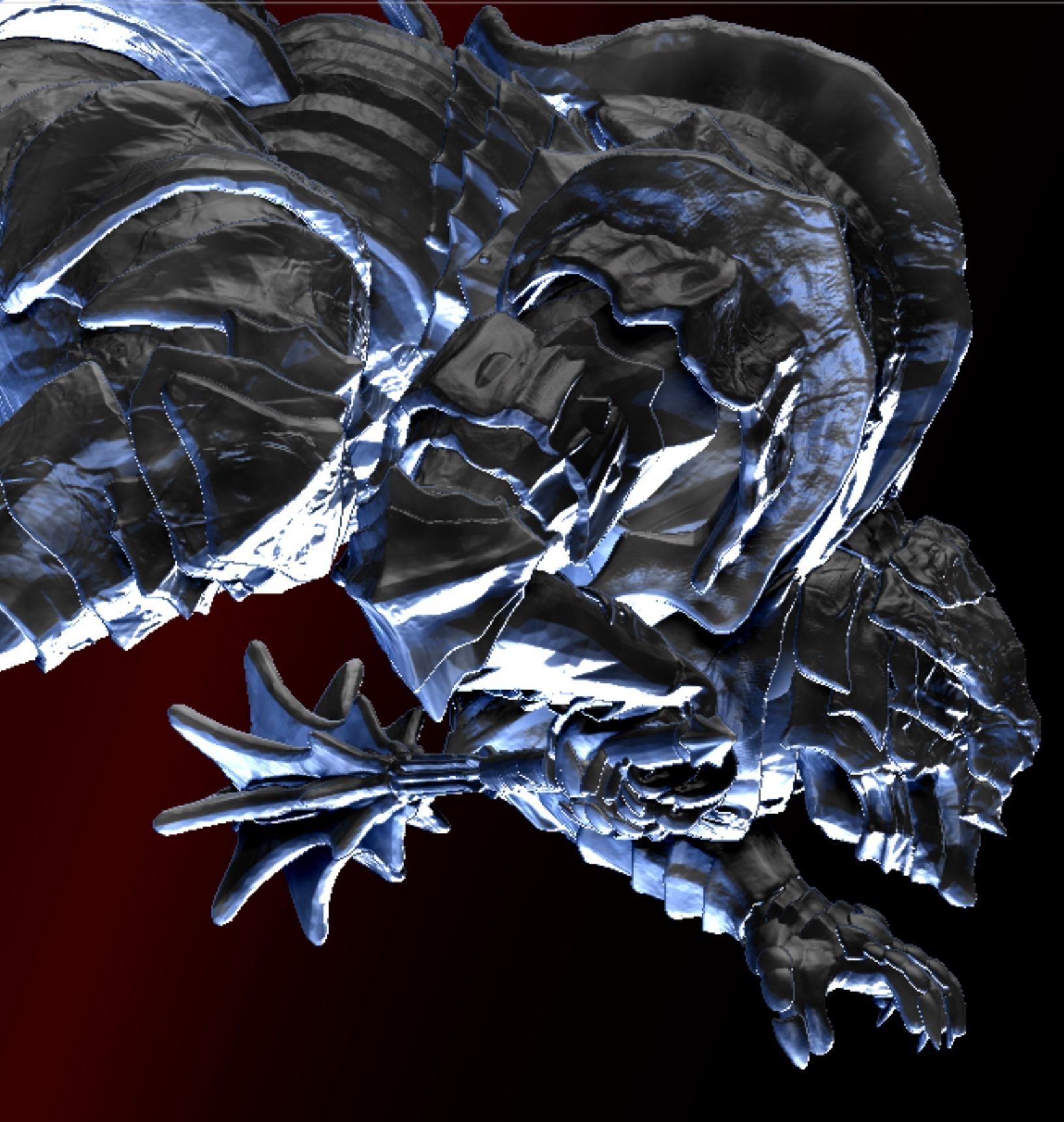 Dark Souls 3 Vordt of Boreal Valley 3D print model_4