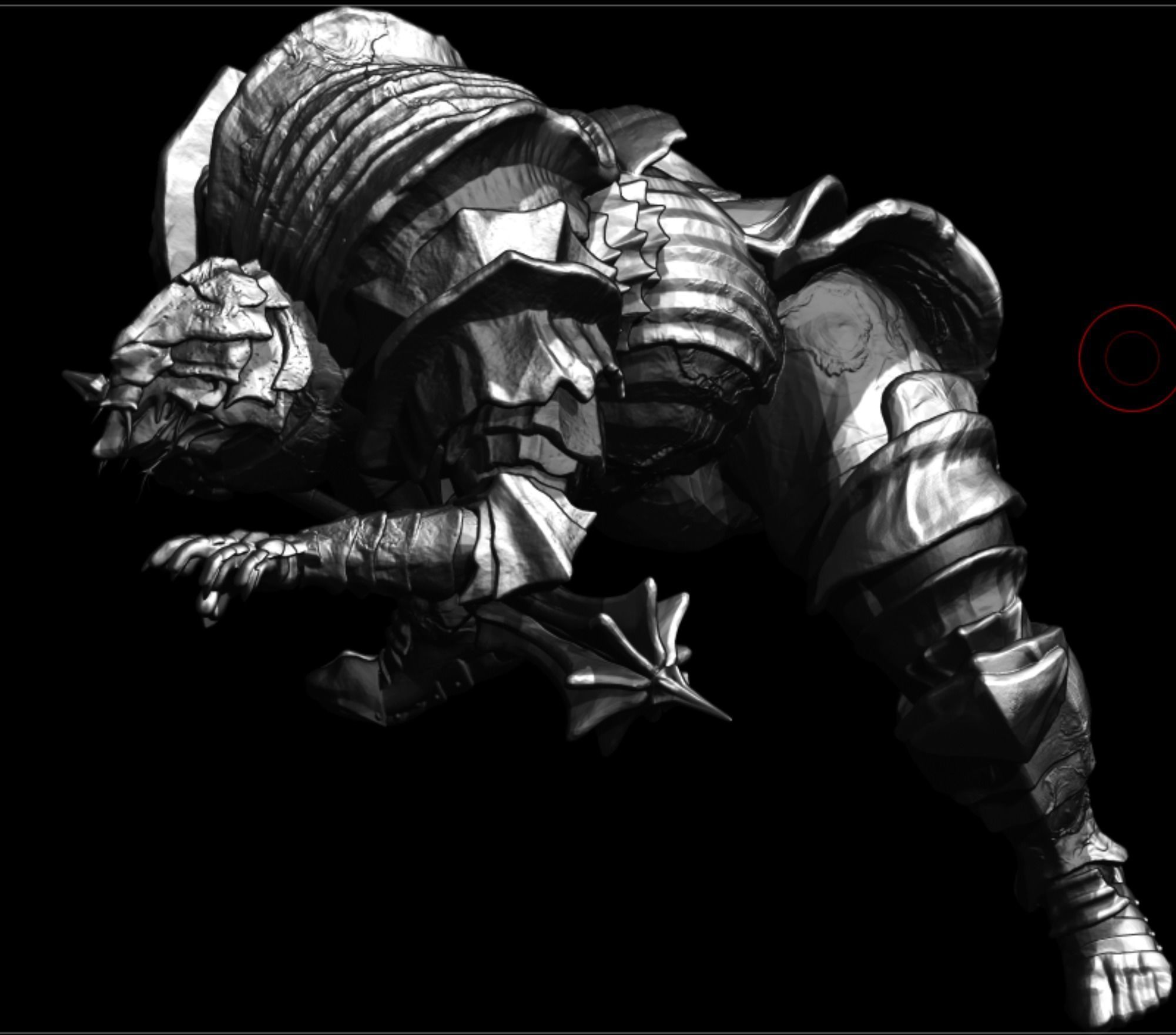Dark Souls 3 Vordt of Boreal Valley 3D print model_1