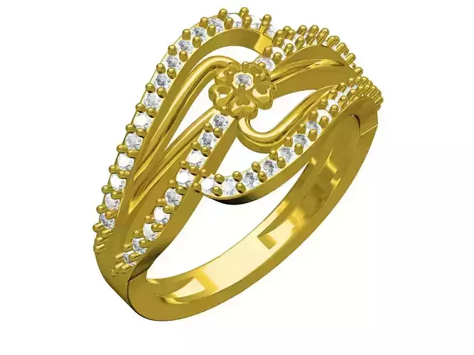 Woman follewar Ring