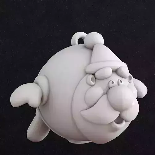 Santa Claus 3D print model