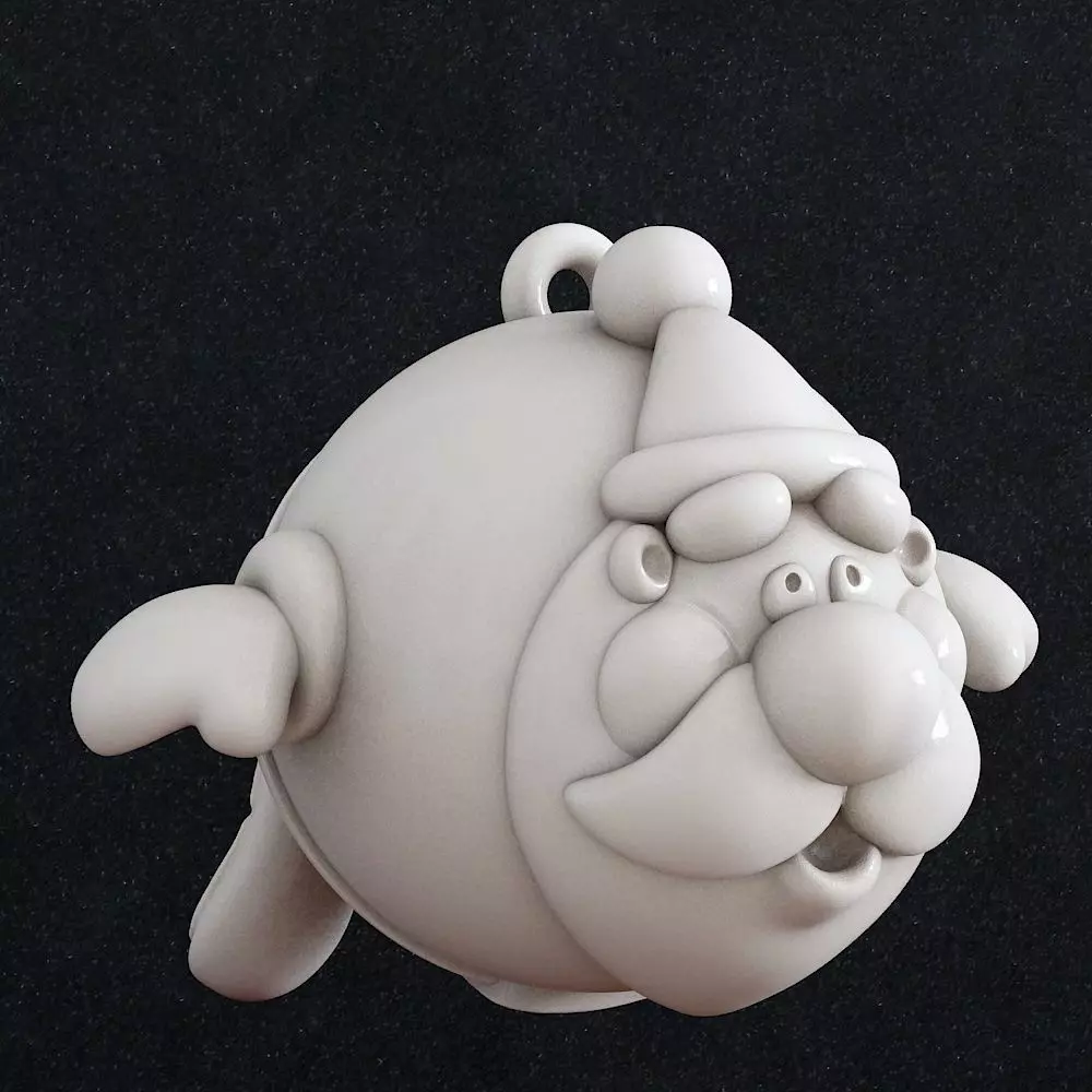 Santa Claus 3D print model_0