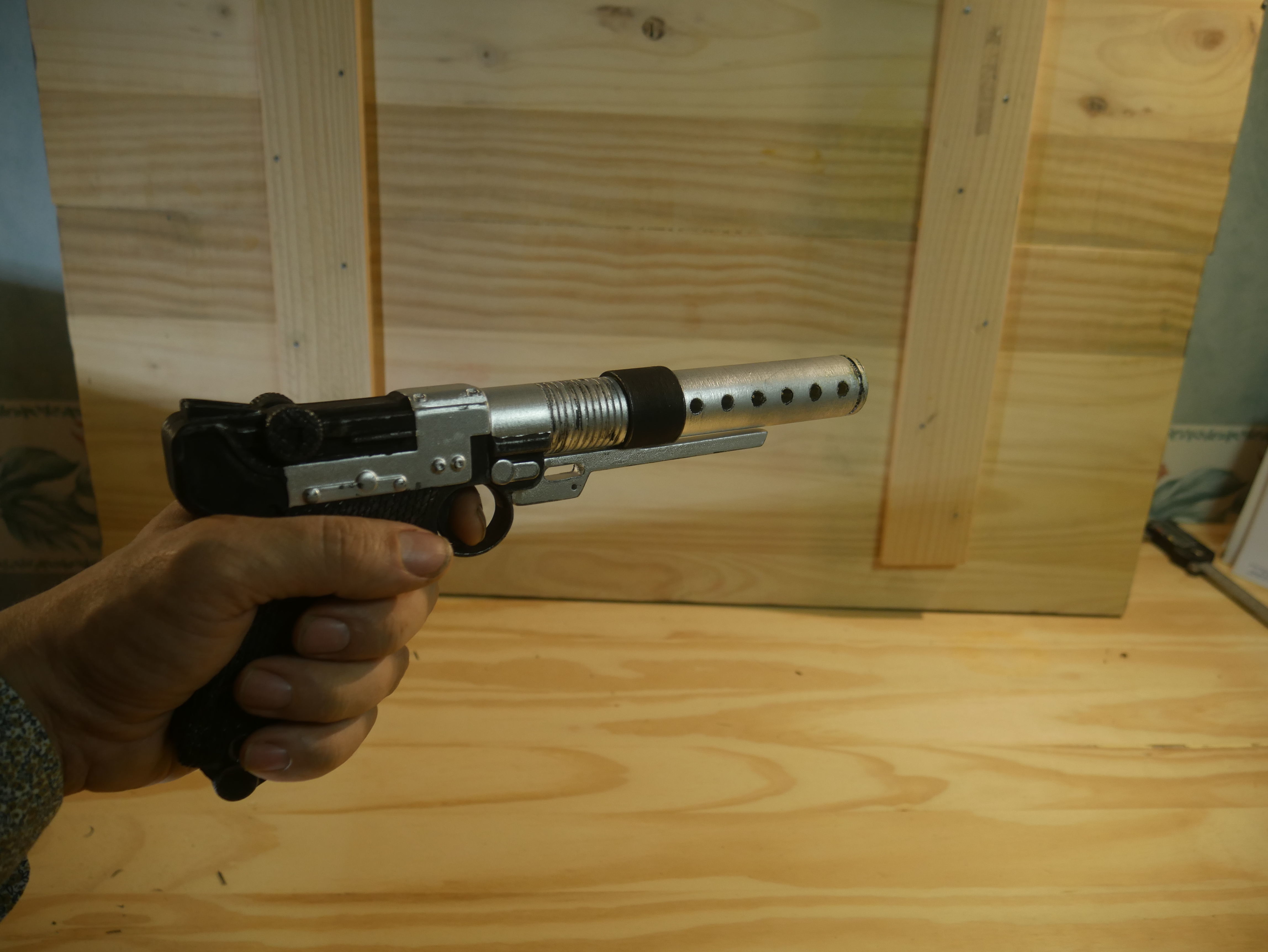 StarWars Blaster A180 -3D print Fake for cosplay   3D print model_18