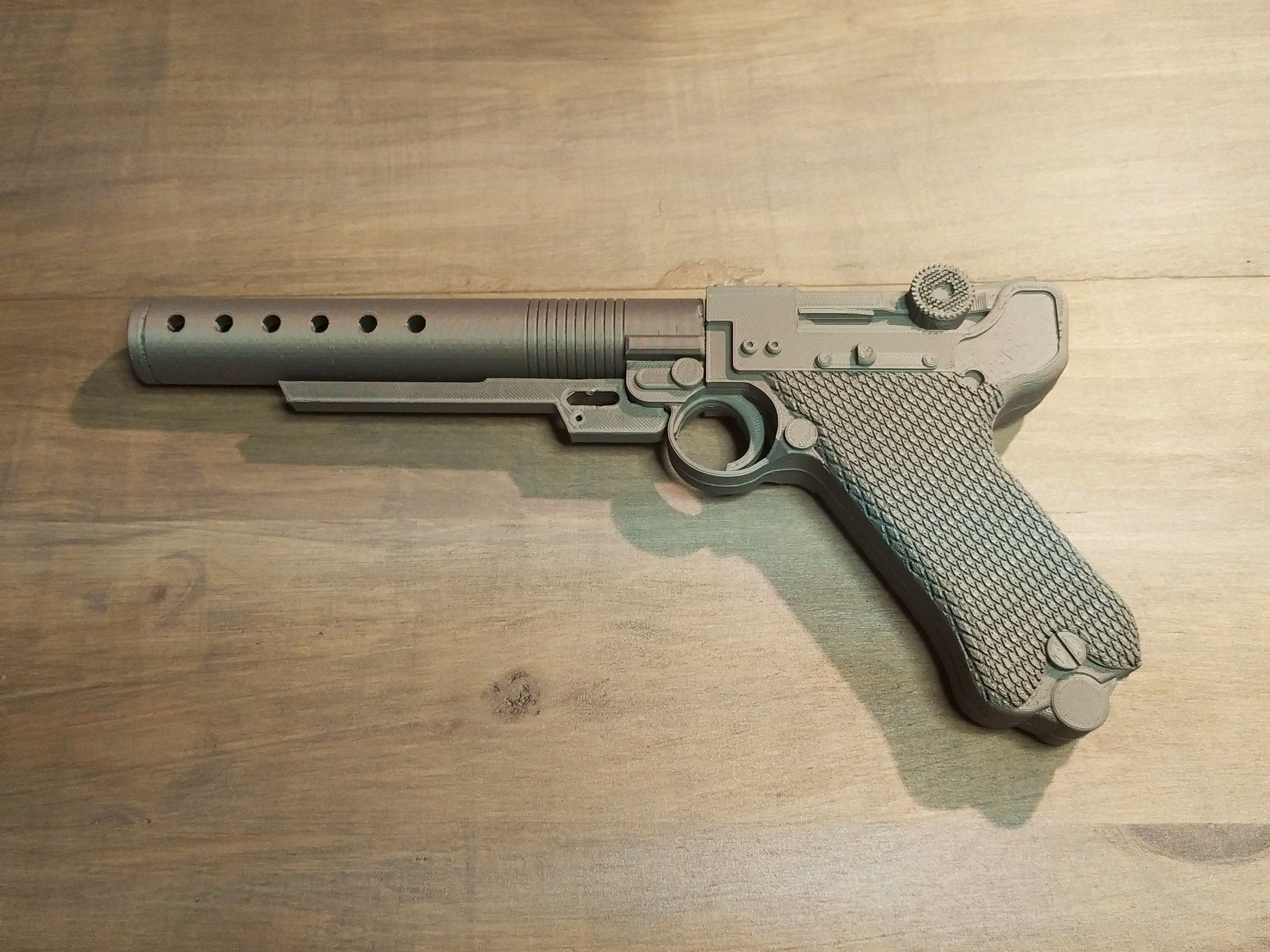 StarWars Blaster A180 -3D print Fake for cosplay   3D print model_11