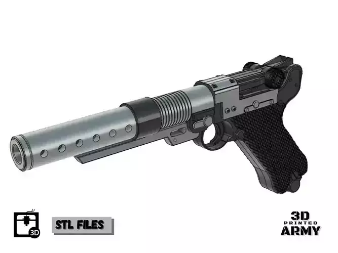 StarWars Blaster A180 -3D print Fake for cosplay  