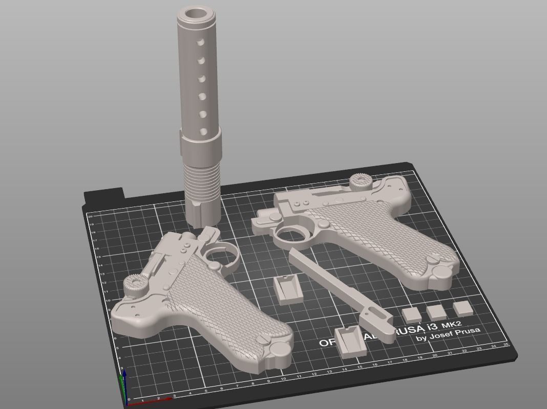 StarWars Blaster A180 -3D print Fake for cosplay   3D print model_19