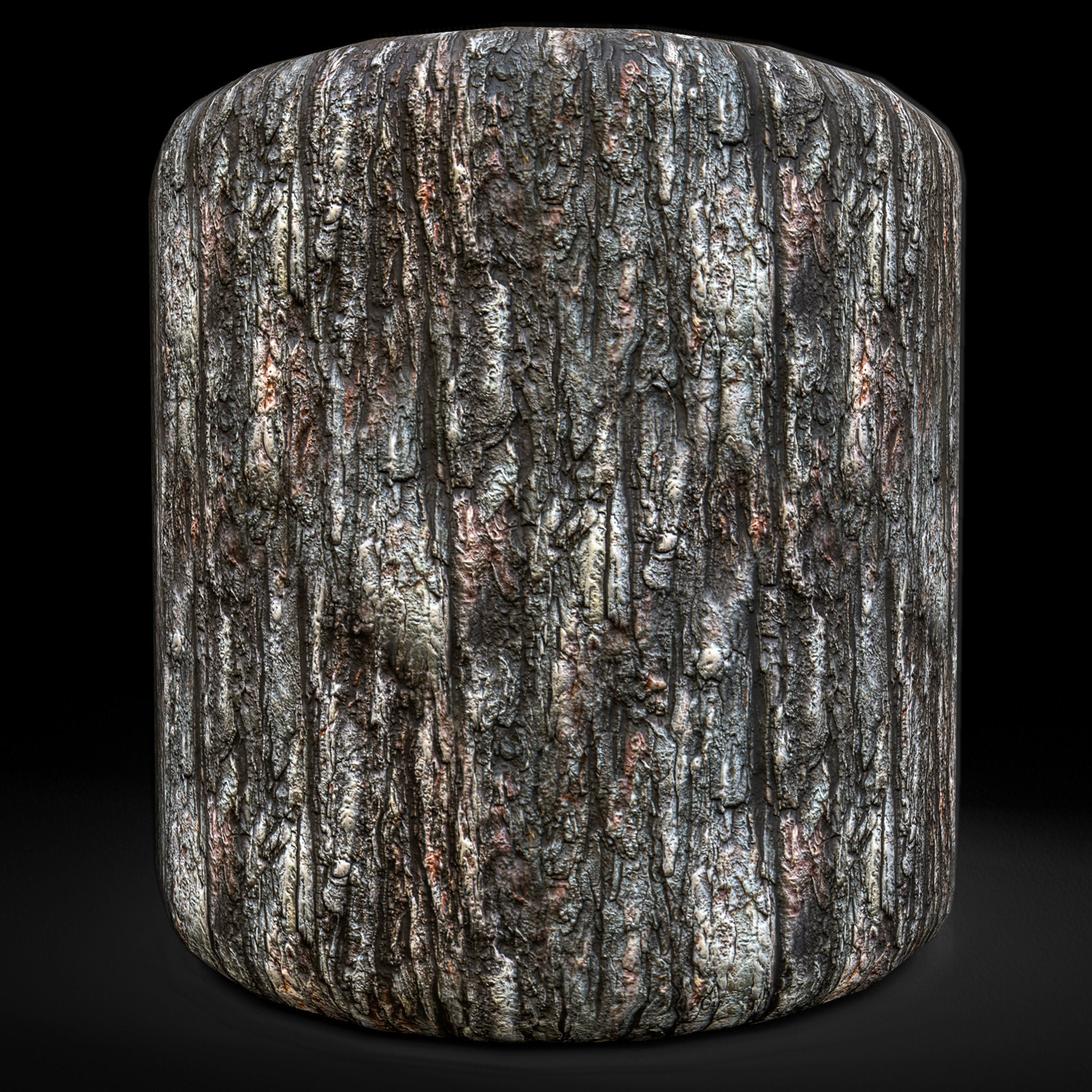 Wood Bark Texture 4K Texture_6