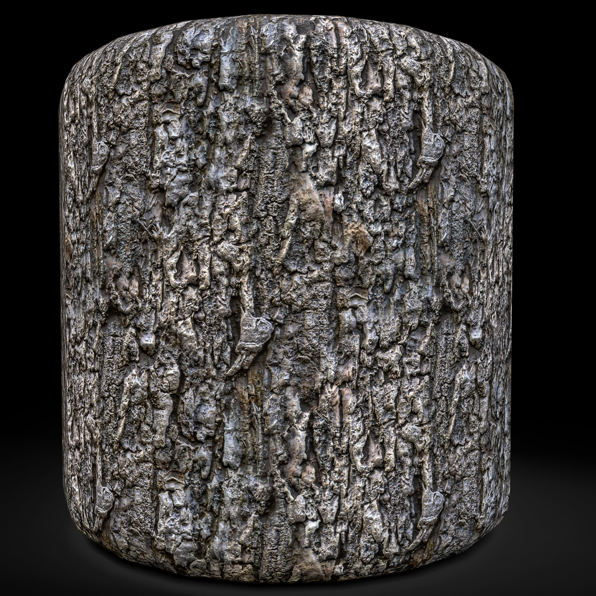 Wood Bark Texture 4K Texture_1