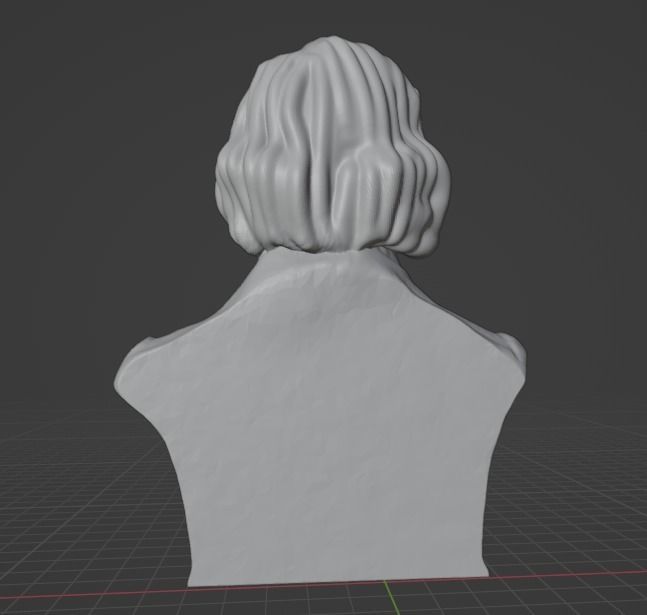 Walt Whitman 3D print model_3
