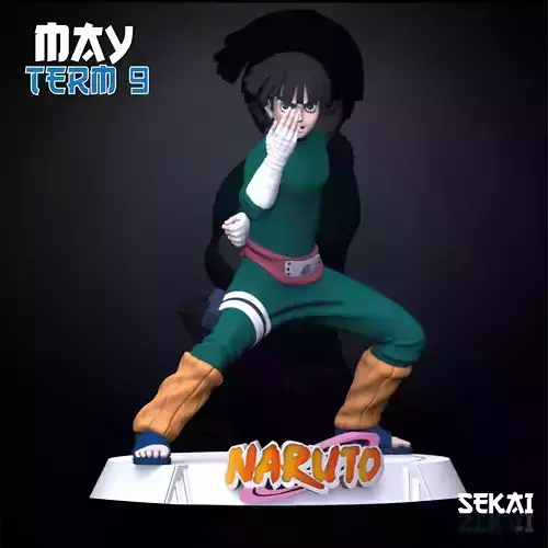 Rock Lee Sculpture Sekai 3D Models Ready for 3D printing 3D print model