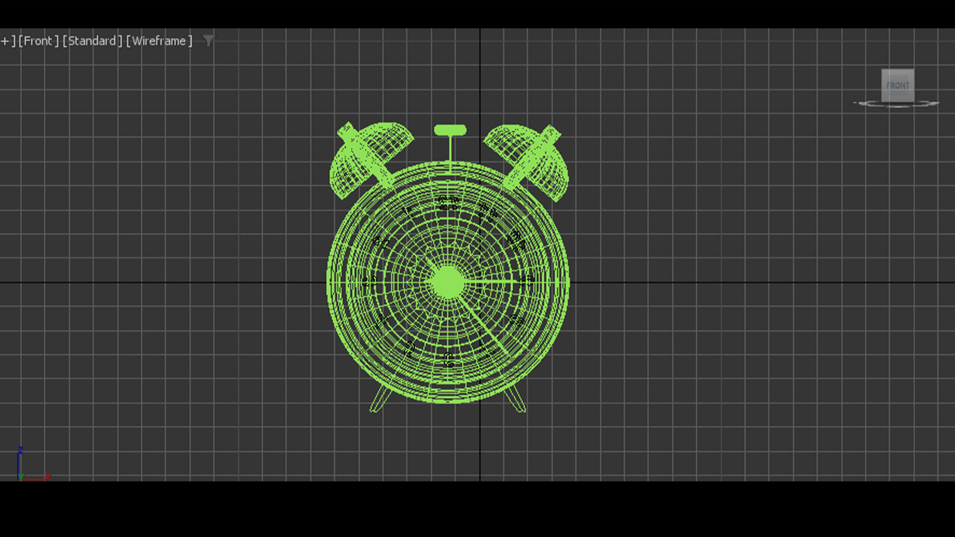 Clock alarm 3D model_5