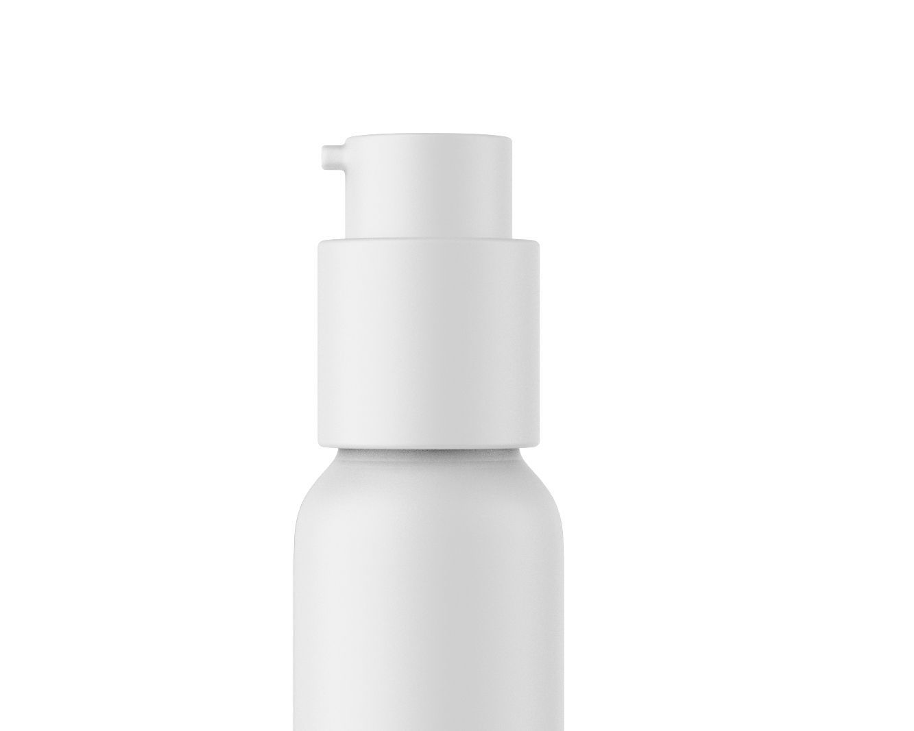 Spray Sanitizer Bottle With Pump Low-poly 3D model_1