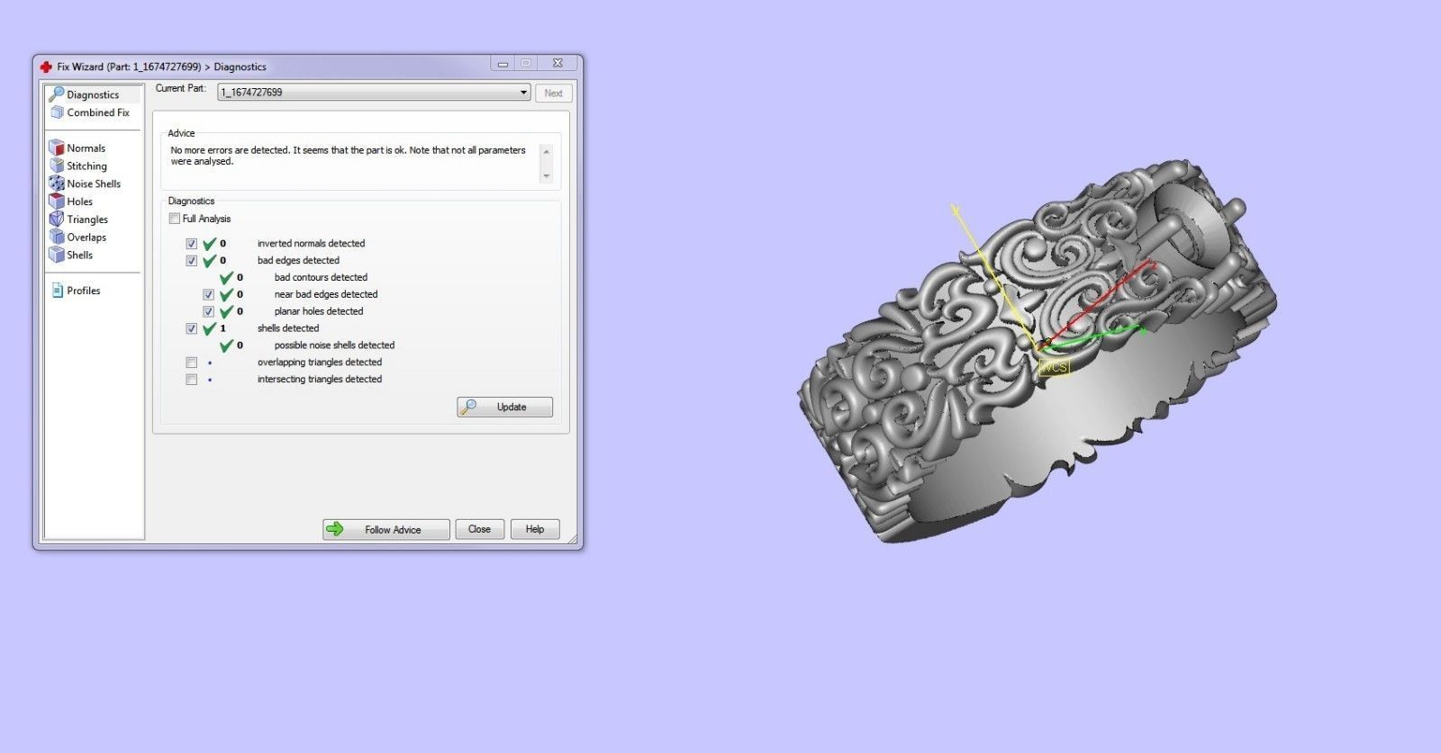 Engagement ring 3D print model_19