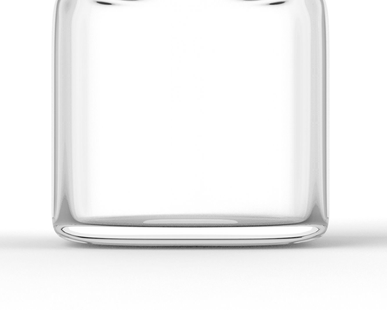 Jar With Cork Low-poly 3D model_3