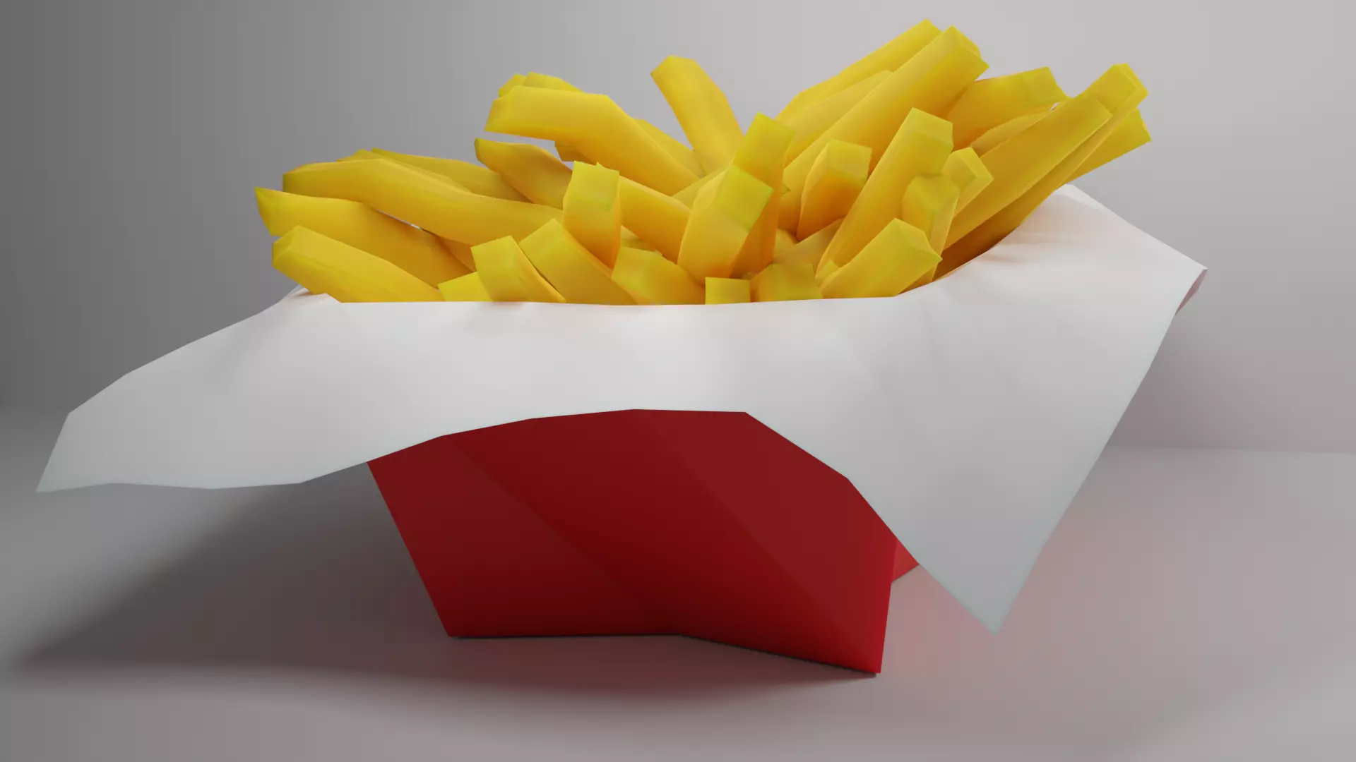 French Fries 3D model