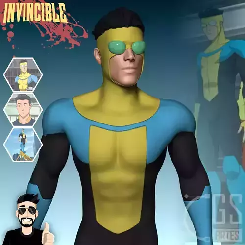 INVINCIBLE - MARK GRAYSON 3D print model