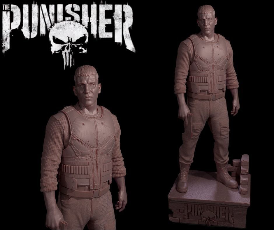 The Punisher 3D print model_2