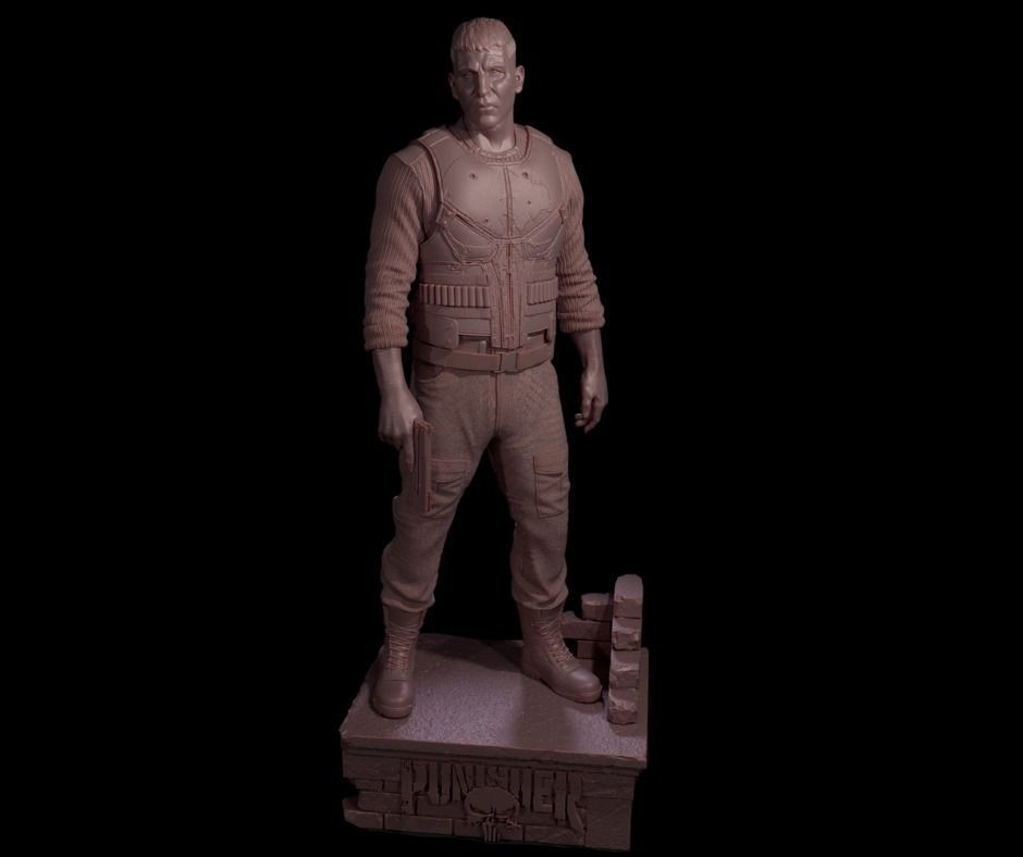 The Punisher 3D print model_3