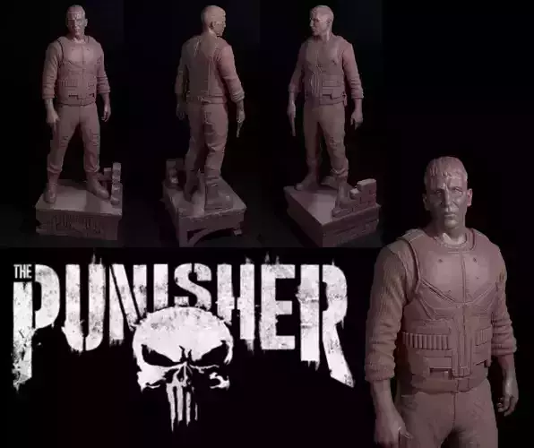 The Punisher 3D print model