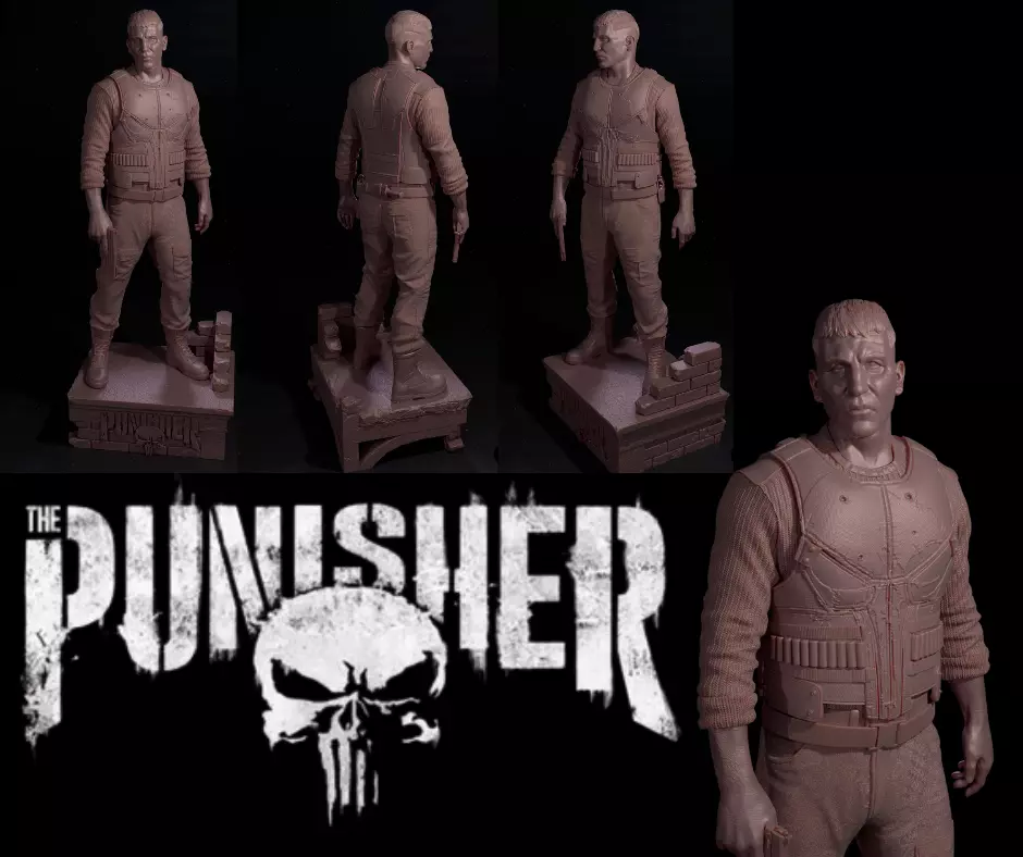 The Punisher 3D print model_0