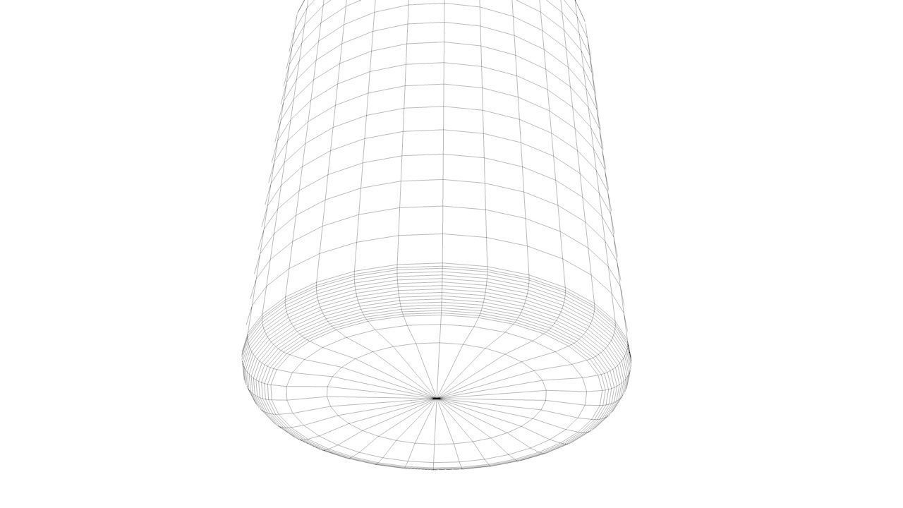 Spray Bottle Low-poly 3D model_5