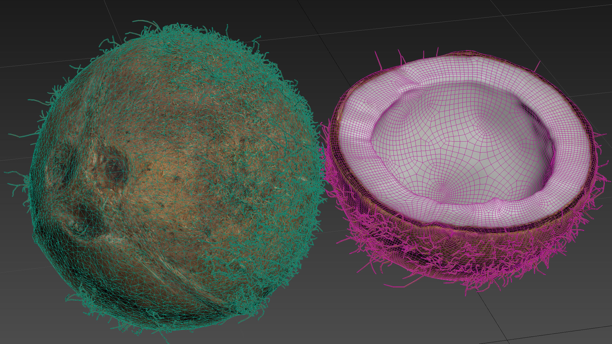 4k scanned coconut 02 3D model_24