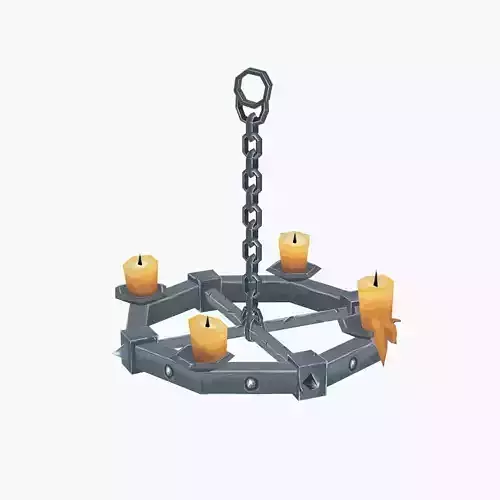 Chandelier Hand Paint