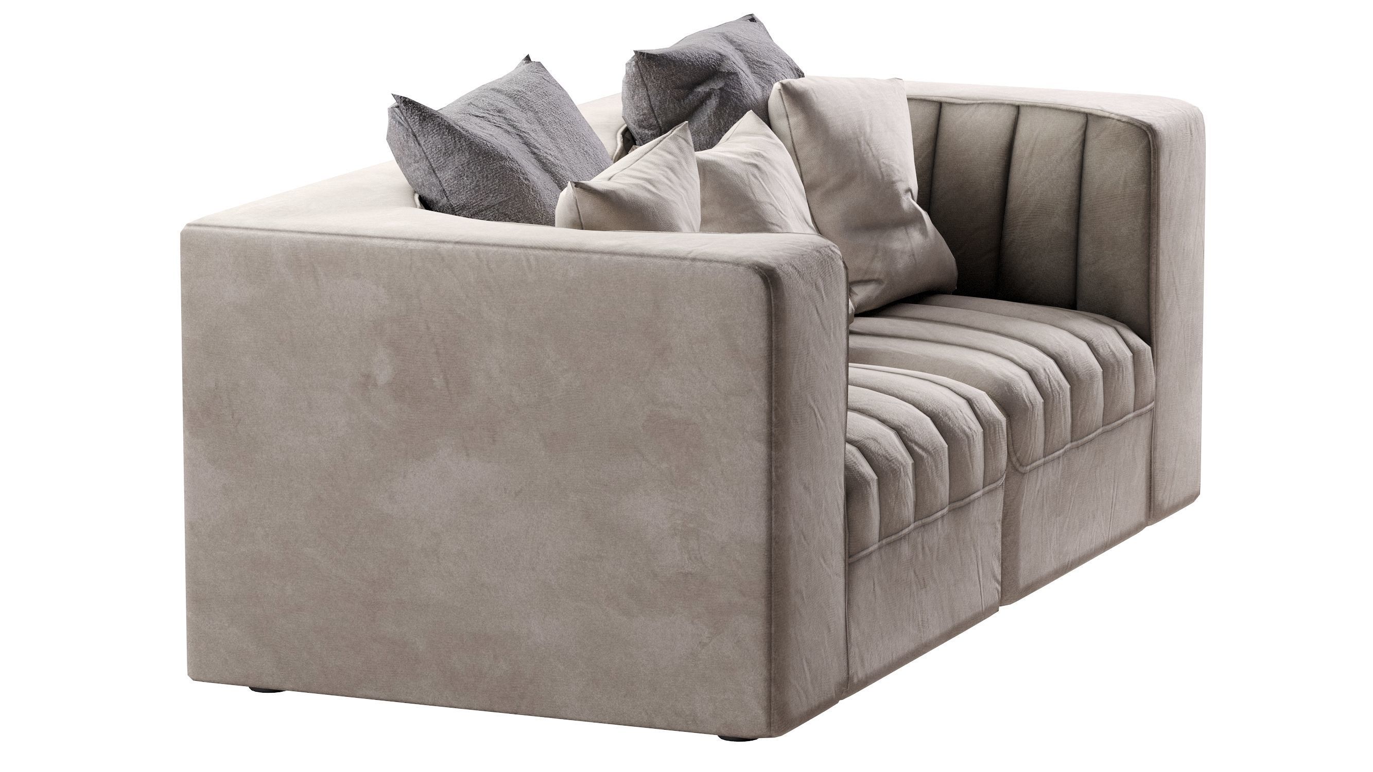 Low Poly 9000 Sofa by ARFLEX Low-poly 3D model_5