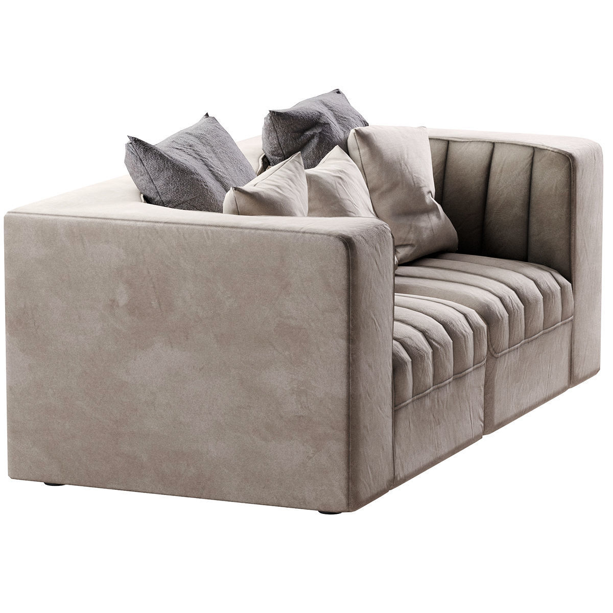 Low Poly 9000 Sofa by ARFLEX Low-poly 3D model_19