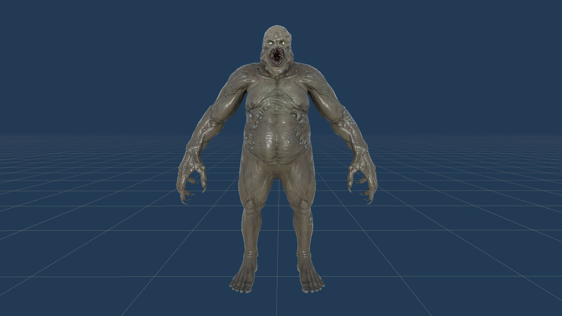 Evil Undead 3 Low-poly 3D model_20