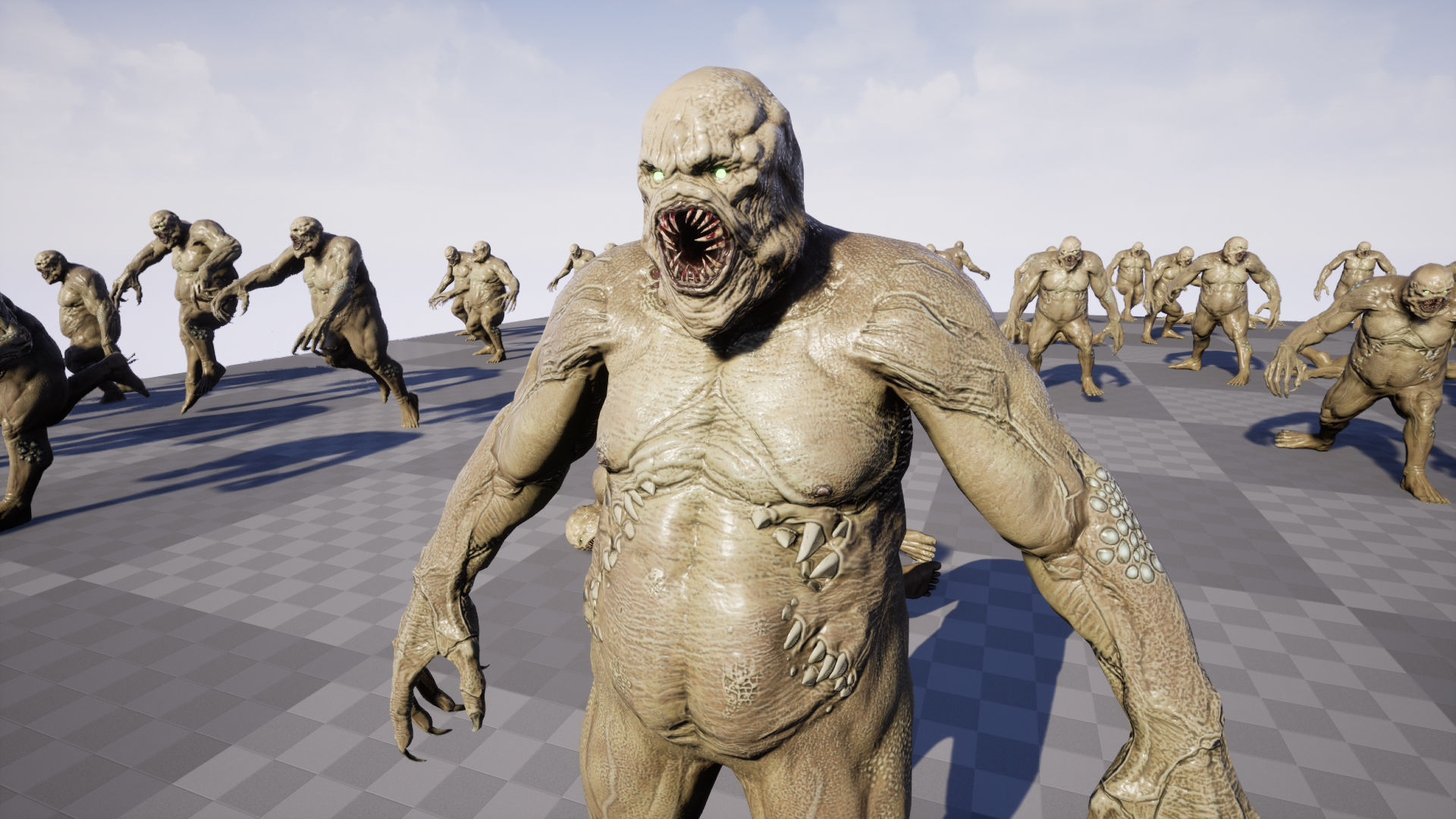 Evil Undead 3 Low-poly 3D model_19