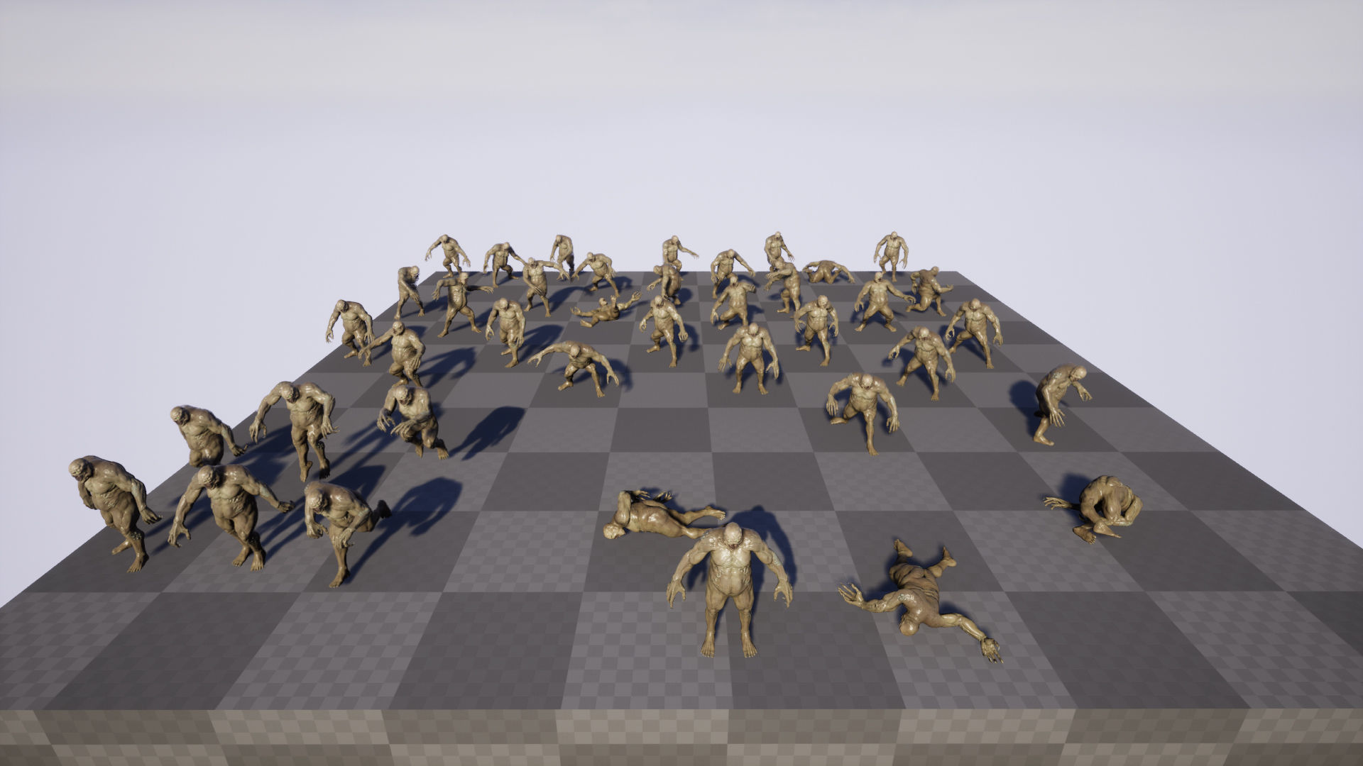 Evil Undead 3 Low-poly 3D model_15