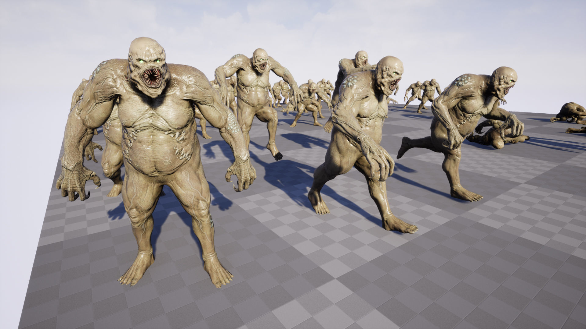 Evil Undead 3 Low-poly 3D model_17