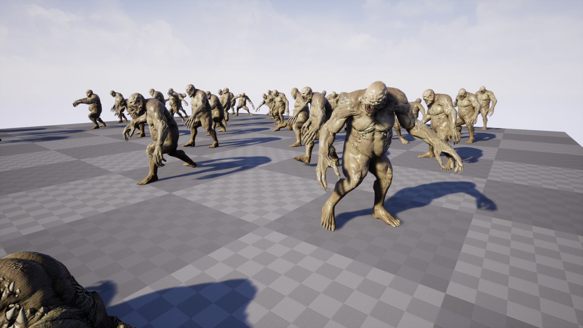 Evil Undead 3 Low-poly 3D model_18