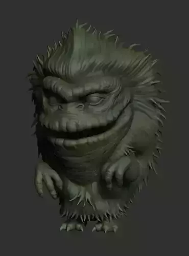 Critter monster 3D print model