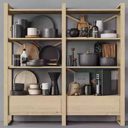 kitchen accesories045 3D model