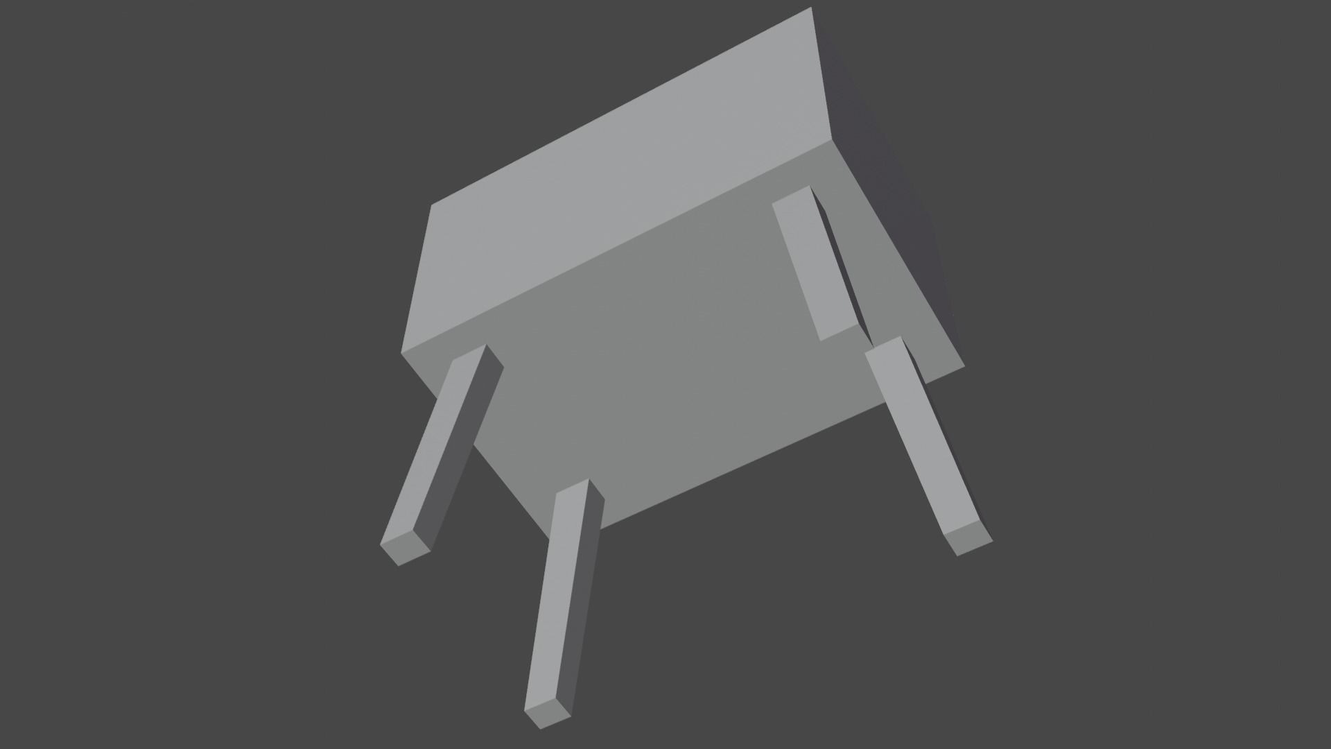 TV Old Retro PS1 PSX style Low-poly 3D model_15