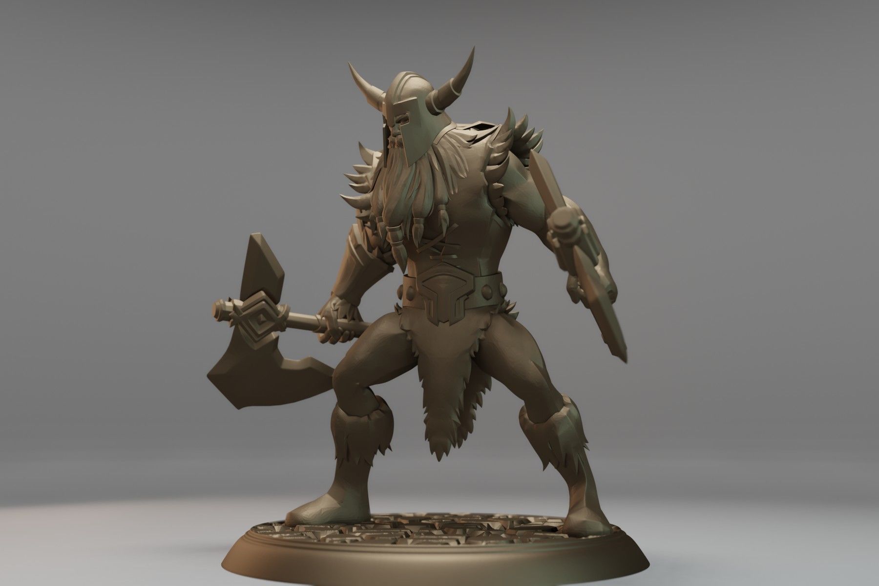 OLAF - LEAGUE OF LEGENDS 3D print model_1