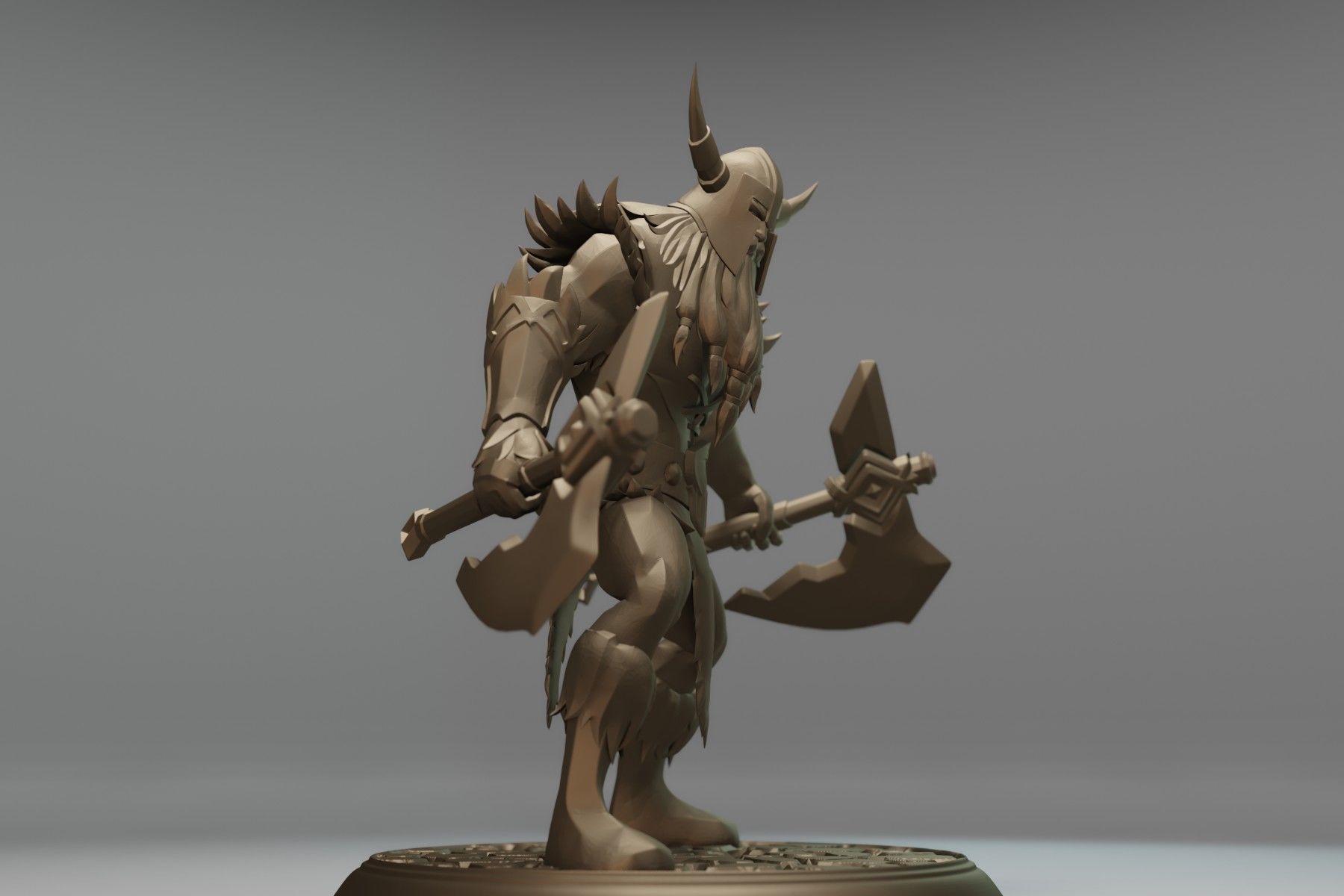 OLAF - LEAGUE OF LEGENDS 3D print model_2