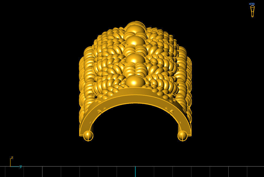 Women kara Indian style madrassi 3D print model 3D print model_1