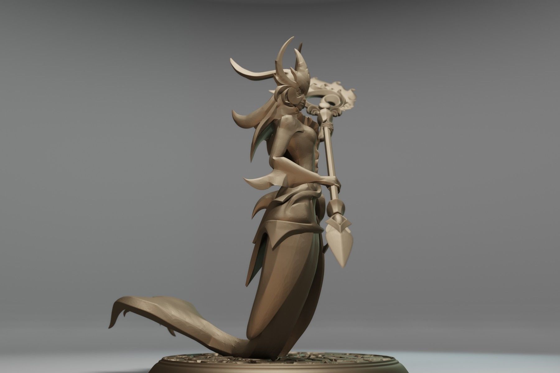 NAMI - LEAGUE OF LEGENDS 3D print model_2