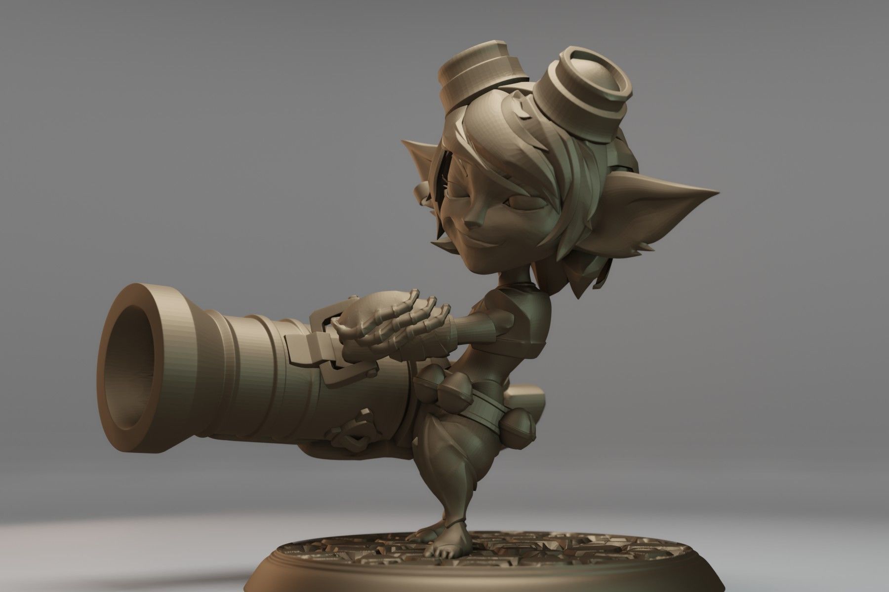 TRISTANA - LEAGUE OF LEGENDS 3D print model_1