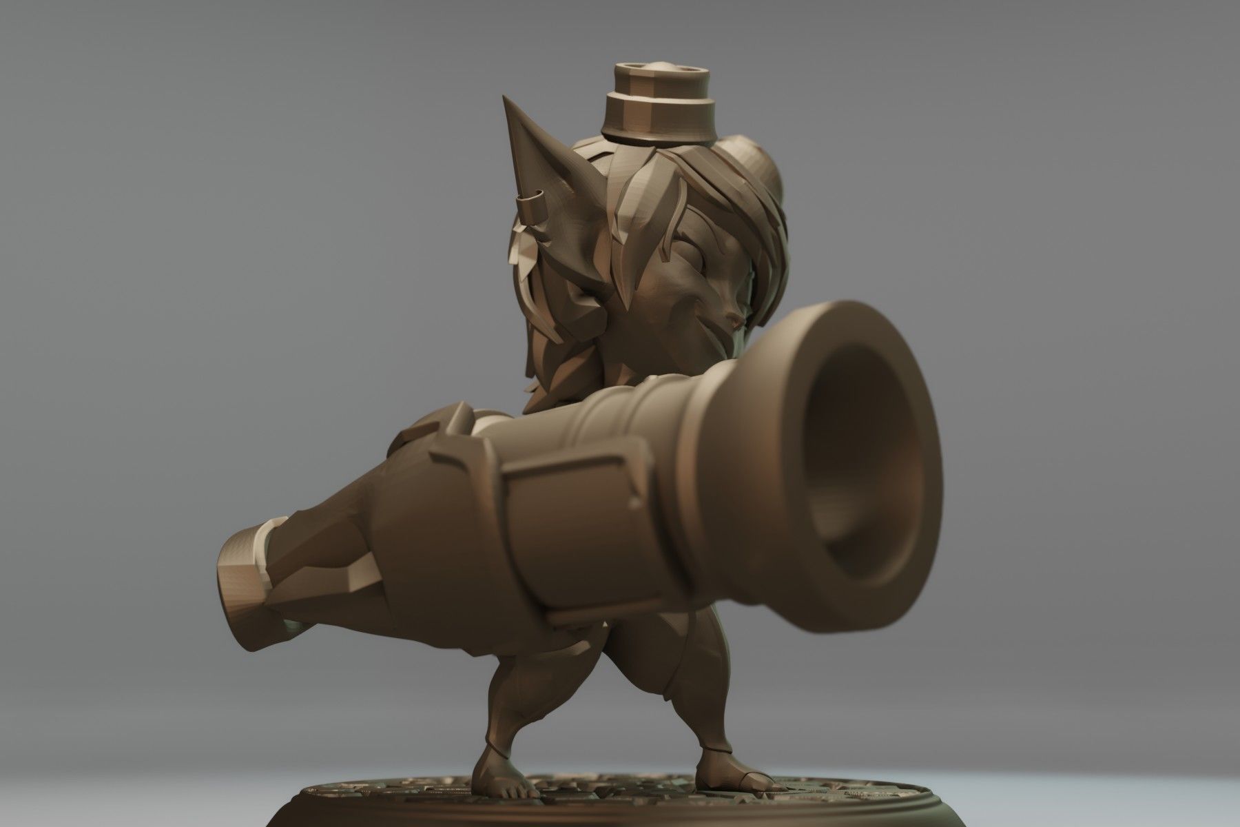 TRISTANA - LEAGUE OF LEGENDS 3D print model_2