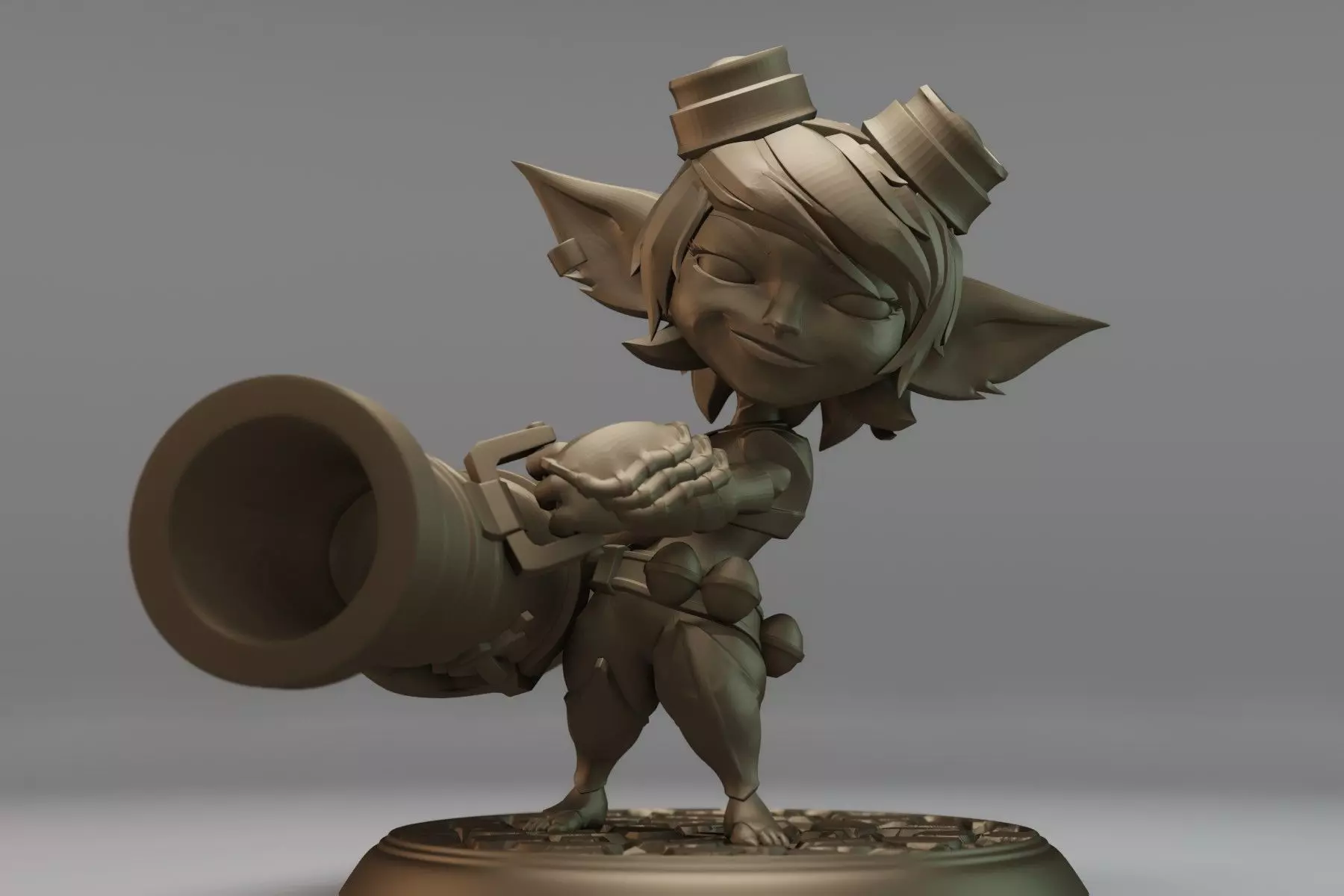 TRISTANA - LEAGUE OF LEGENDS 3D print model_0