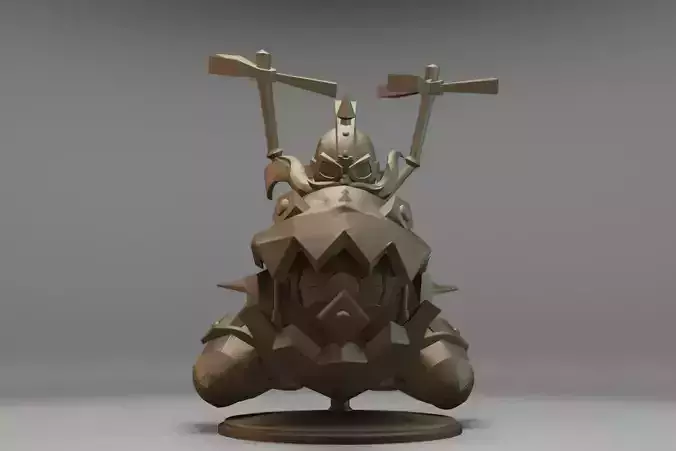 CORKI - LEAGUE OF LEGENDS 3D print model