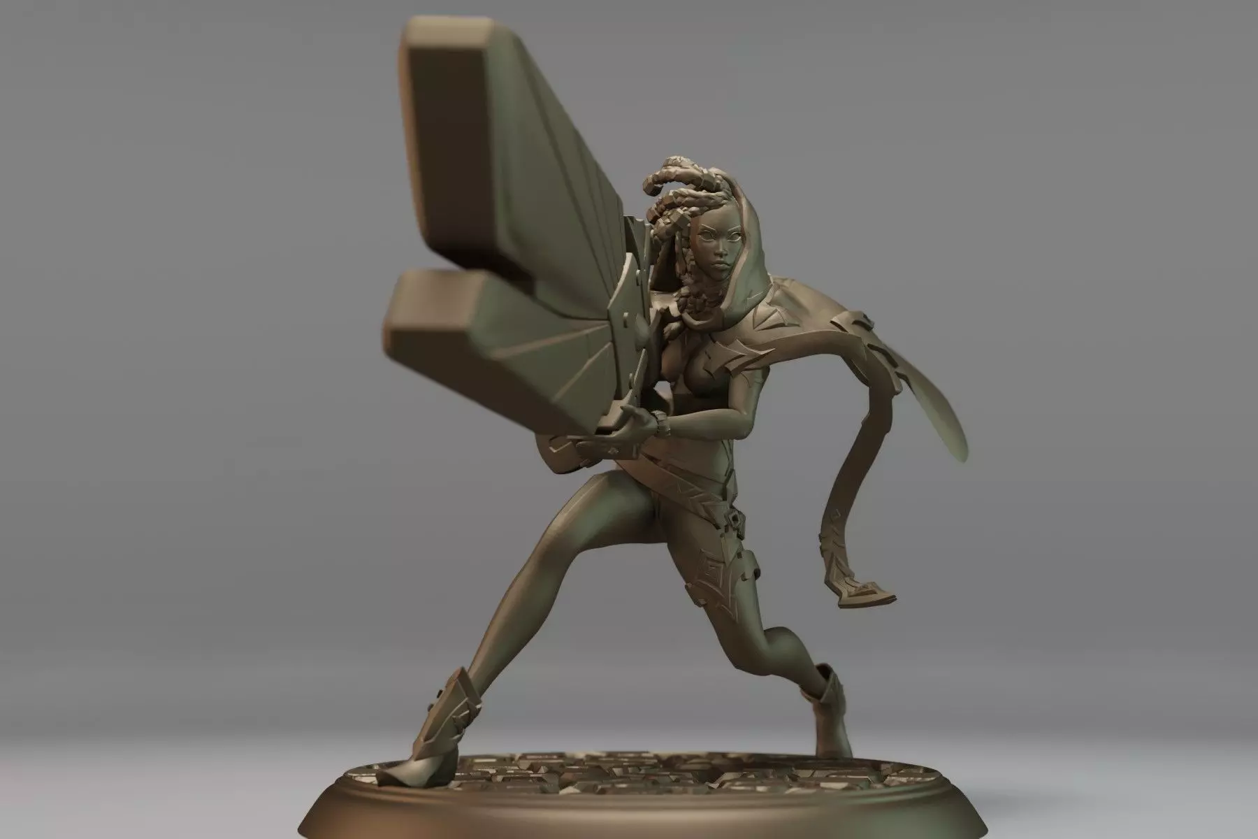 SENNA - LEAGUE OF LEGENDS Free 3D print model