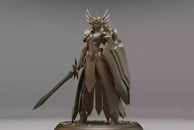 LEONA - LEAGUE OF LEGENDS Free 3D print model