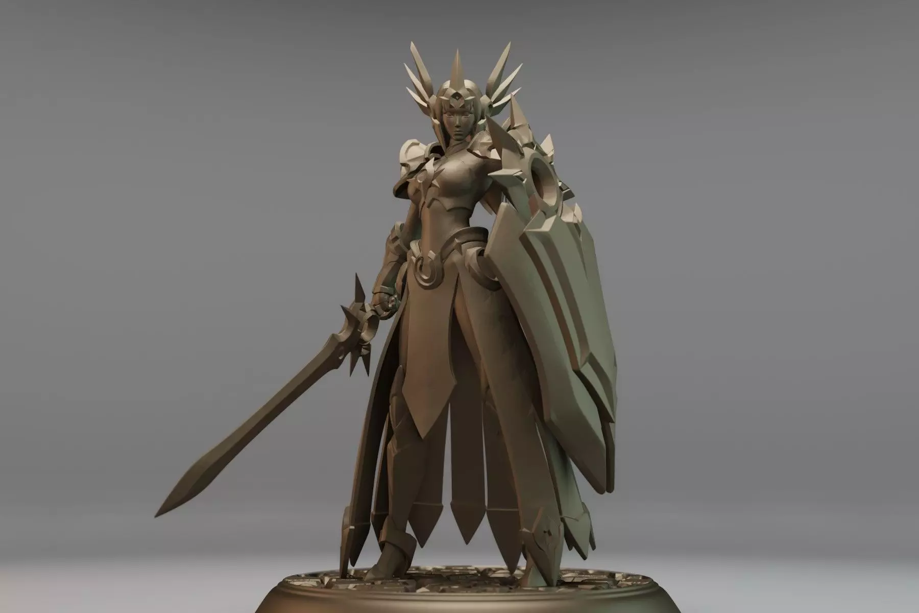 LEONA - LEAGUE OF LEGENDS Free 3D print model