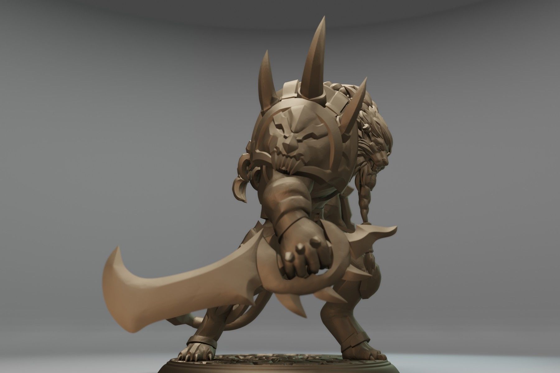RENGAR - LEAGUE OF LEGENDS 3D print model_2