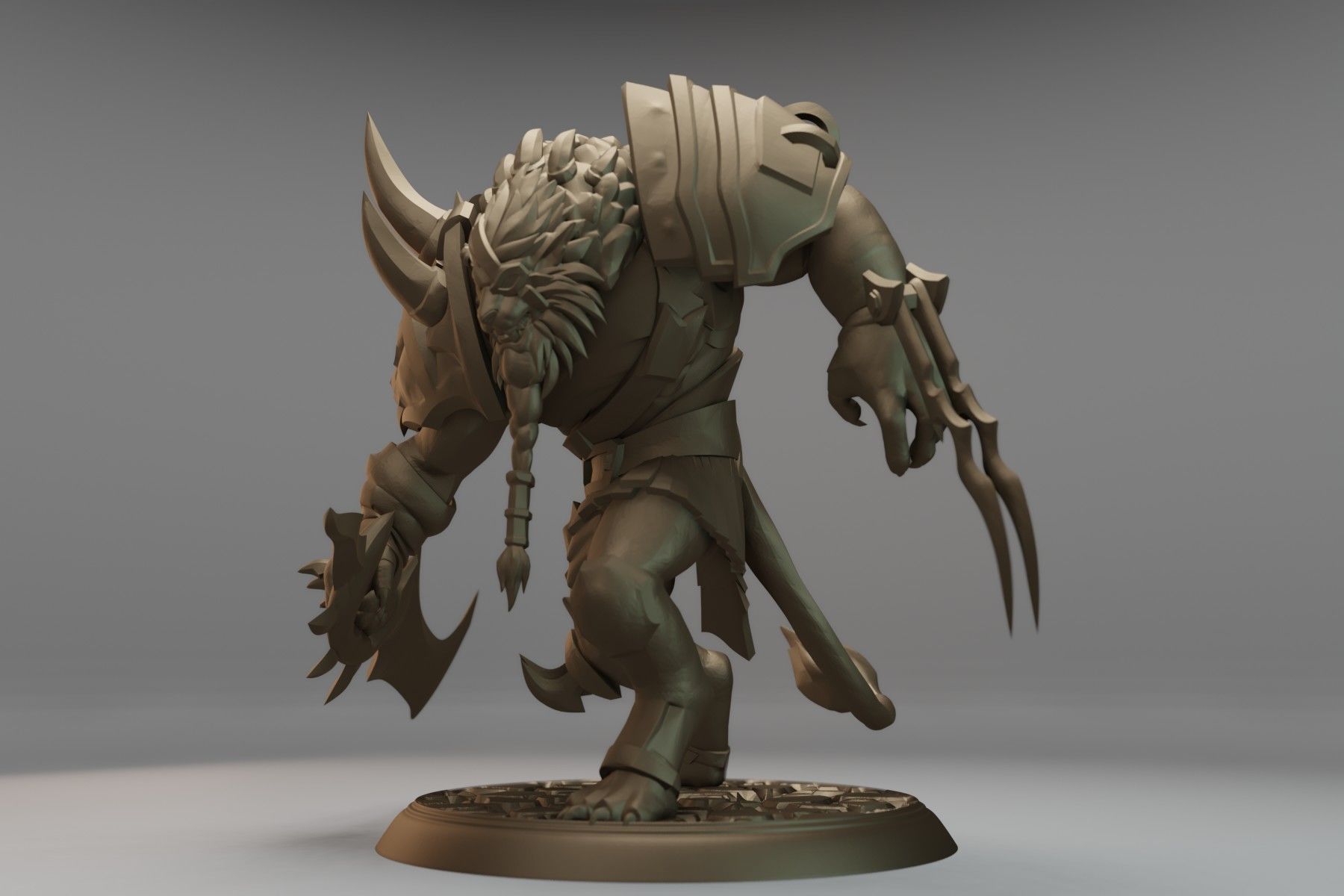 RENGAR - LEAGUE OF LEGENDS 3D print model_1