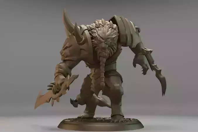RENGAR - LEAGUE OF LEGENDS 3D print model
